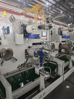 PP 스트립 내쪽으로 윙링 컨베이어 타입 완전 자동 윙링 기계