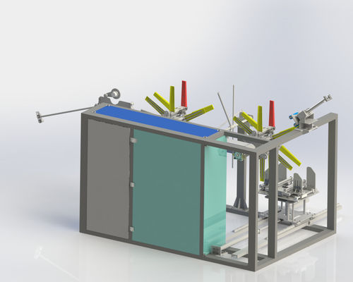 플라스틱 스프레이 자동 와일딩 기계 HDPE LDPE 파이프 부드러운 Hose 와일더
