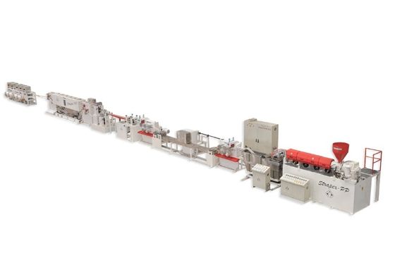 단일 나사 PET 포장 벨트 추출 기계 PLC 제어 800kg/H