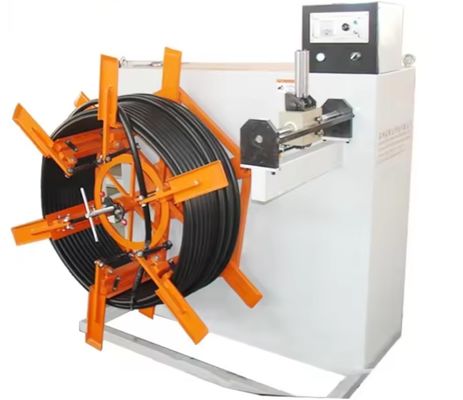 유연한 고무 스트립 Hose Winder 기계 단일 나사 와이어 롤링 기계