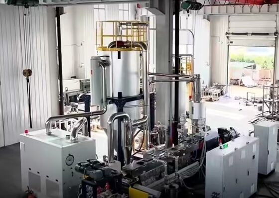 통합 솔루션 펫 스트랩 압출 라인 (건조부터 권취까지)