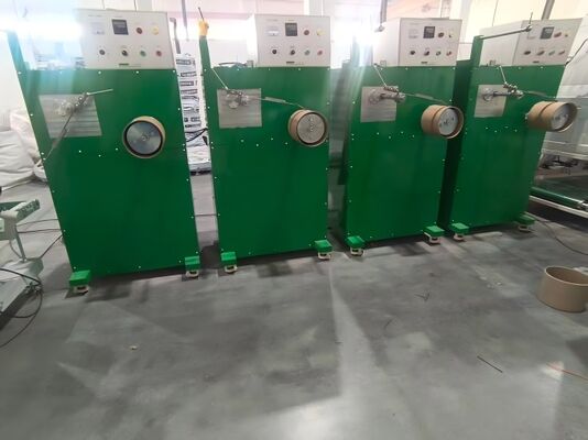 PLC로 제어되는 1개 중 4개의 PP 스트래핑 추출 라인